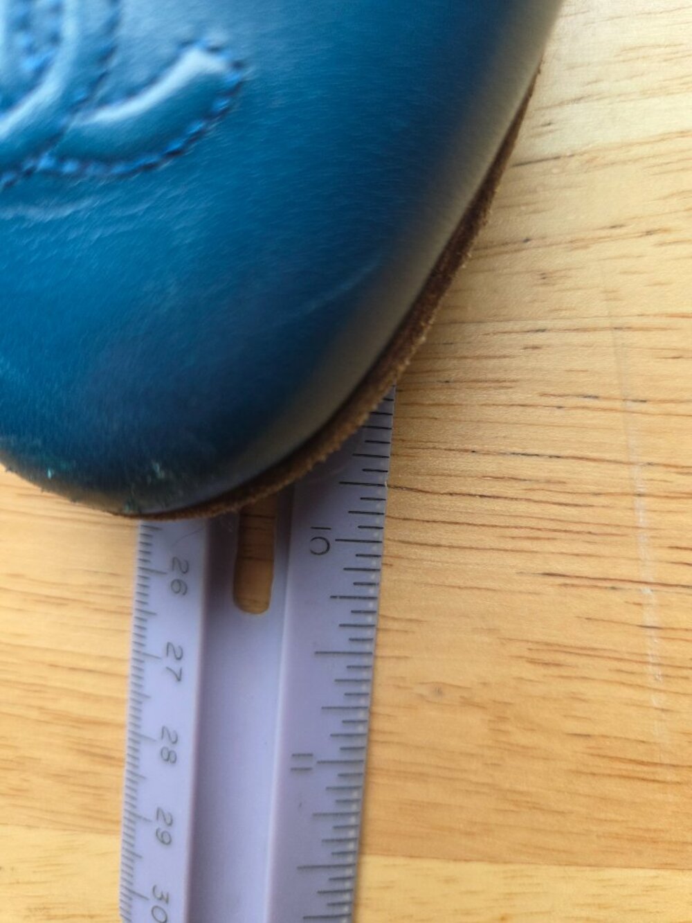 Vintage Chanel Royal Blue Ballet Flats - Picture 14 of 15